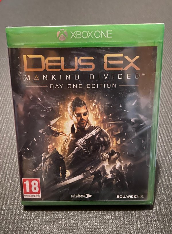 Deus Ex Mankind Divided Xbox One - UUSI