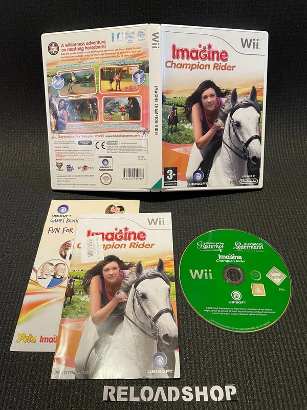 Imagine Champion Rider Wii (käytetty) CiB