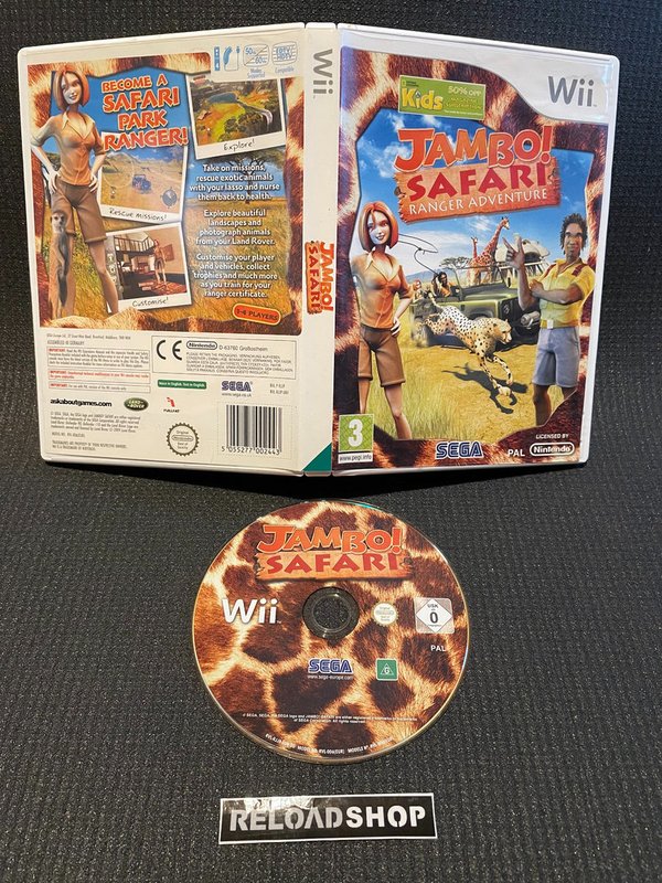 Jambo! Safari Ranger Adventure Wii (käytetty)