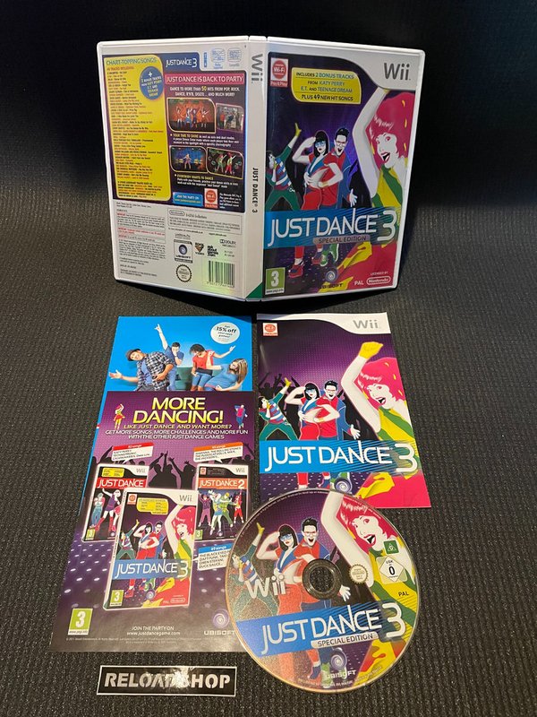 Just Dance 3 Special Edition Wii (käytetty) CiB