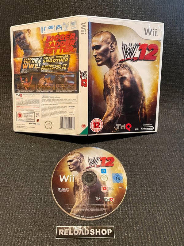 WWE 12 Wii (käytetty)