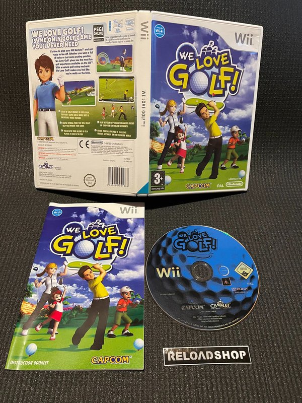 We Love Golf Wii (käytetty) CiB
