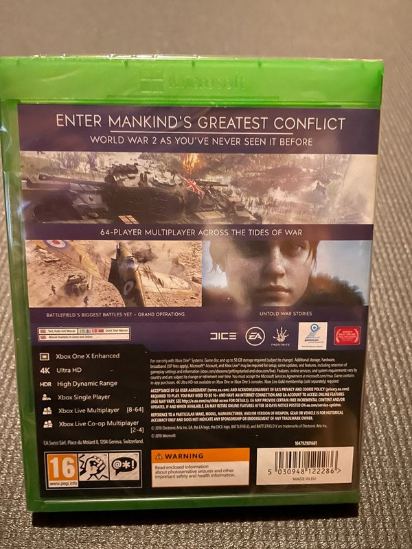 Battlefield V Xbox One - UUSI