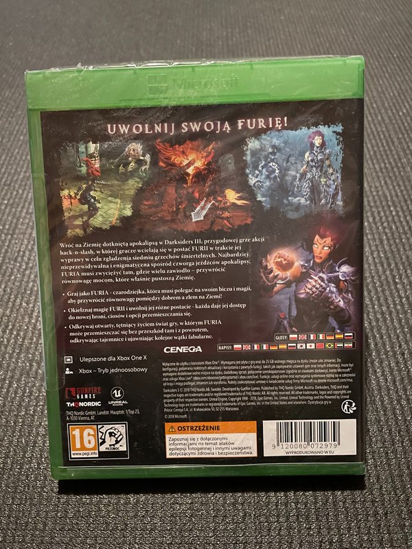 Darksiders III Xbox One - UUSI