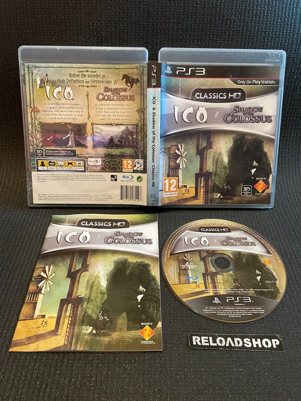 Ico & Shadow of the Colossus Collection PS3 (käytetty) CiB