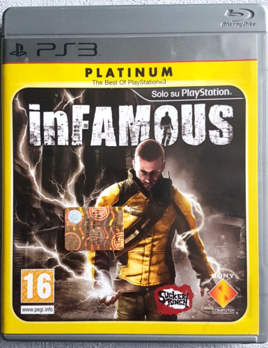 Infamous Platinum PS3 (käytetty) CiB