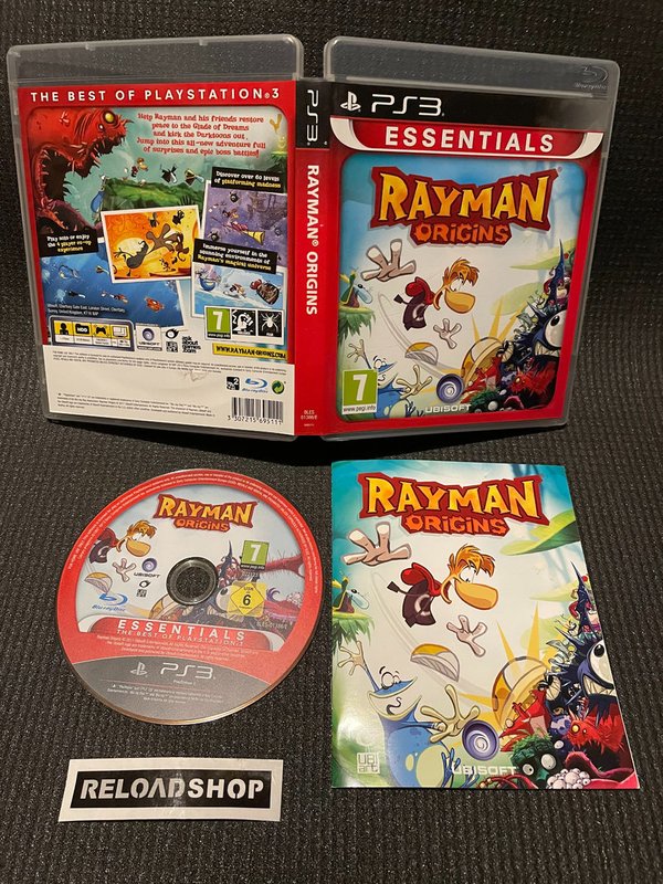 Rayman Origins Essentials PS3 (käytetty) CiB