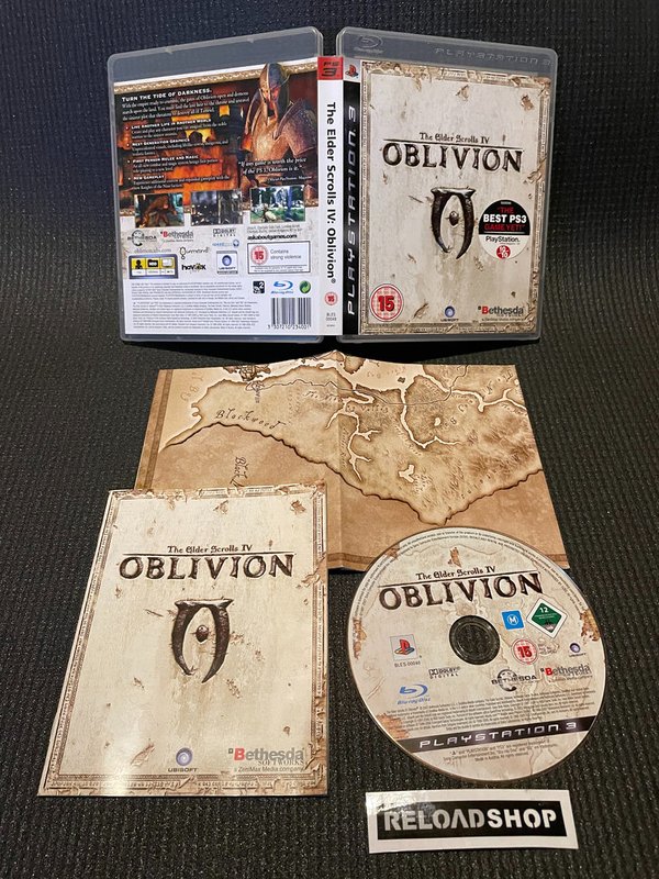 The Elder Scrolls IV Oblivion PS3 (käytetty) CiB