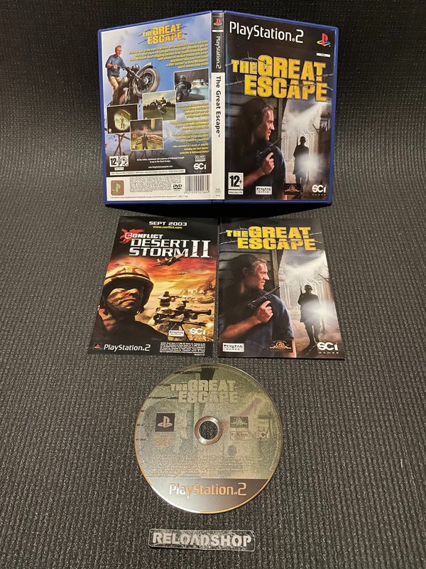 The Great Escape PS2 (käytetty) CiB