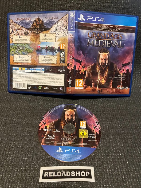 Grand Ages Medieval Limited Edition PS4 (käytetty)
