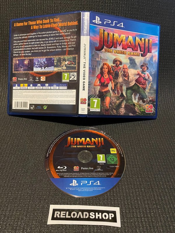 Jumanji - The Video Game PS4 (käytetty)
