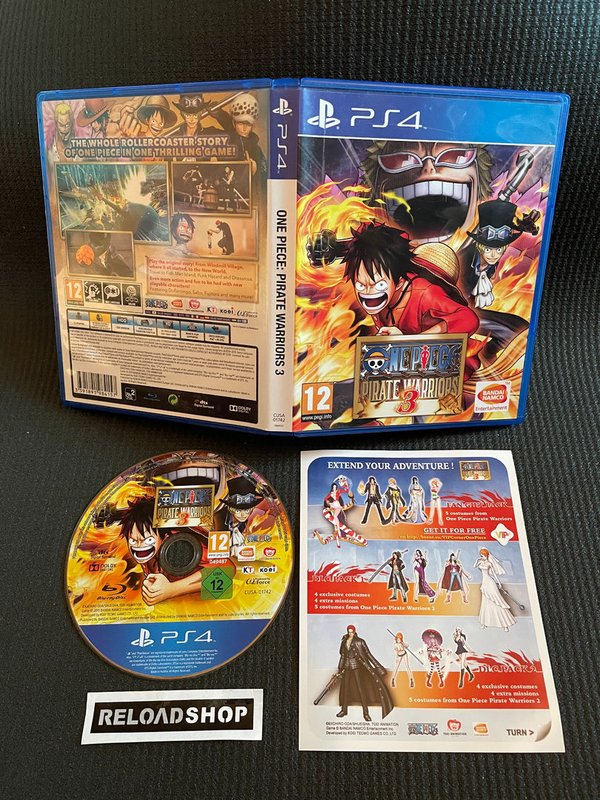 One Piece Pirate Warriors 3 - Nordic PS4 (käytetty)