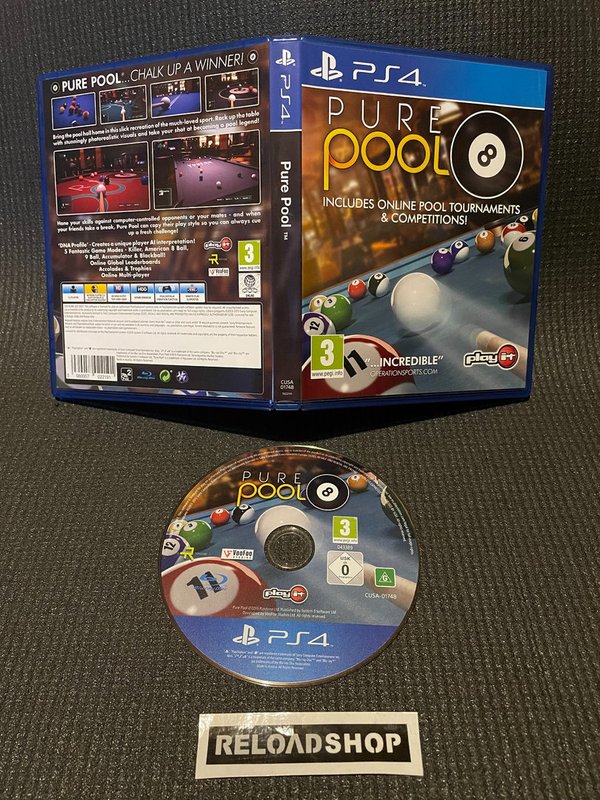 Pure Pool PS4 (käytetty)