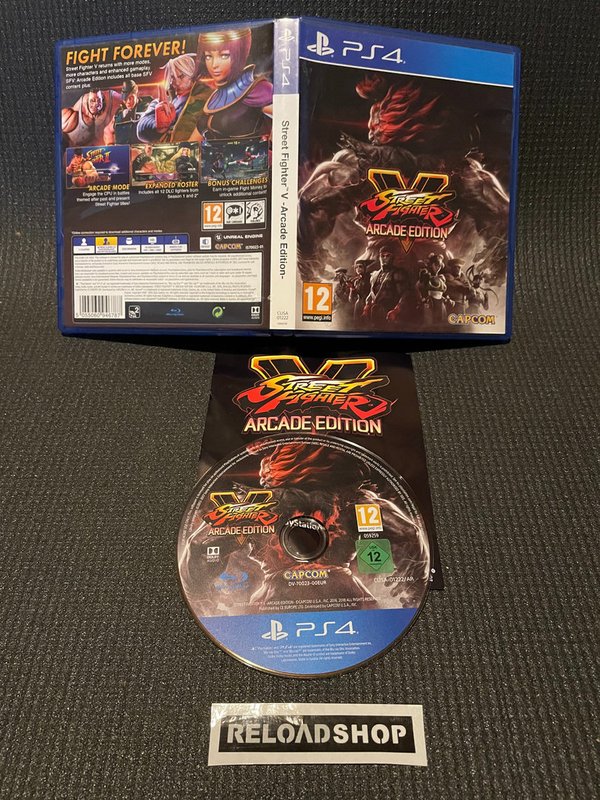 Street Fighter V Arcade Edition PS4 (käytetty)