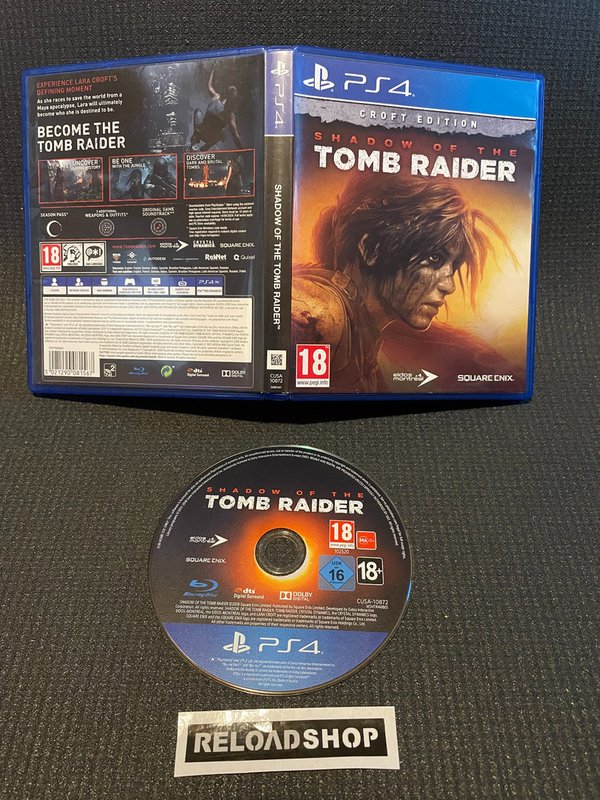 Shadow Of The Tomb Raider Croft Edition PS4 (käytetty)