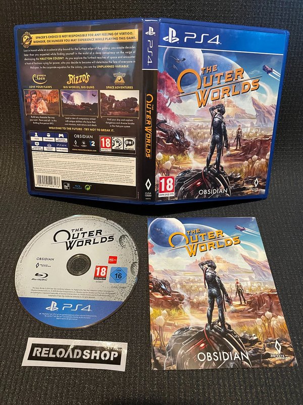 The Outer Worlds PS4 (käytetty) CIB