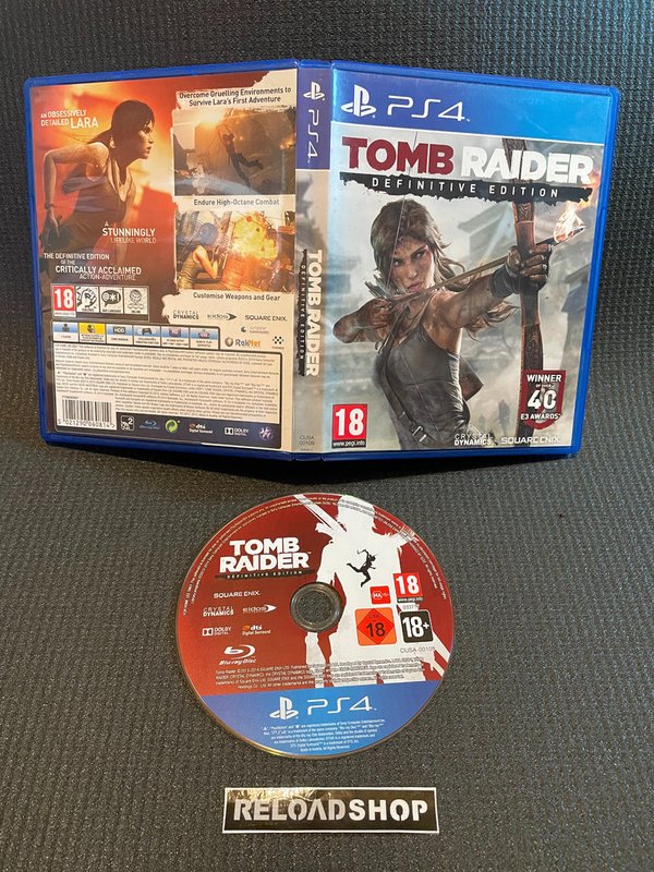Tomb Raider Definitive Edition PS4 (käytetty)