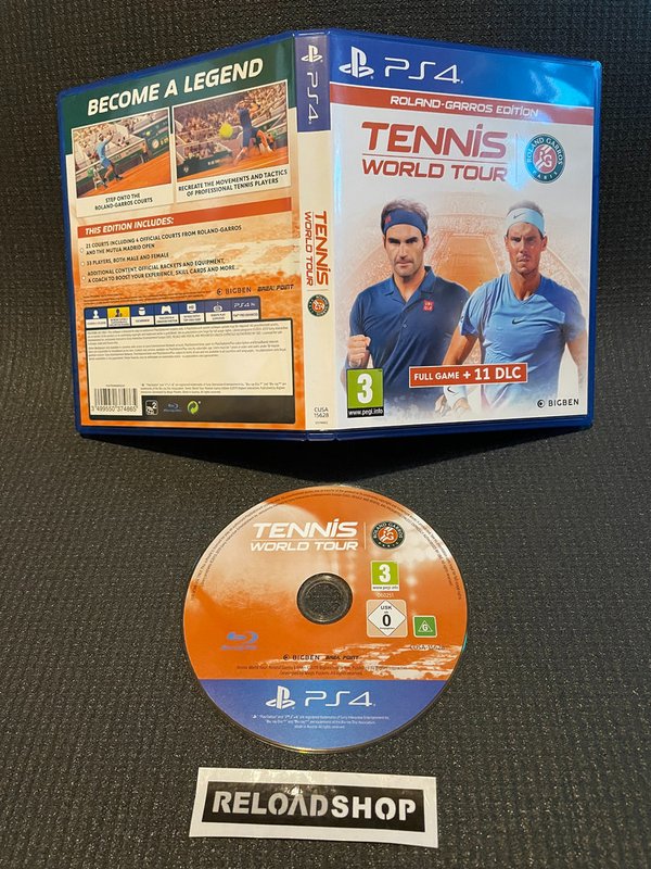 Tennis World Tour - Roland Garros Edition PS4 (käytetty)