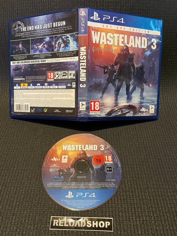 Wasteland 3 Day One Edition PS4 (käytetty)