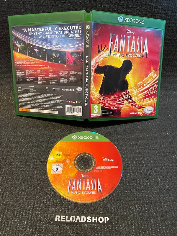 Disney Fantasia Music Evolved Xbox One (käytetty)