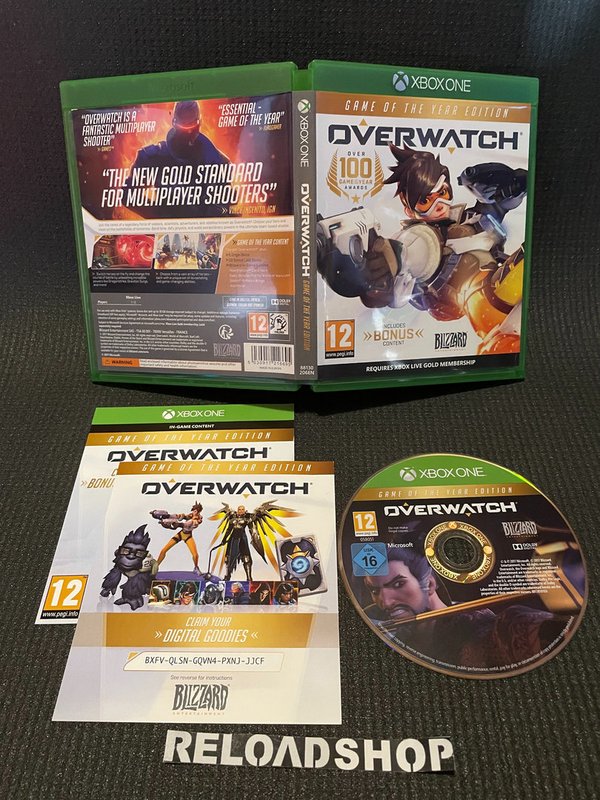 Overwatch Game of the Year Edition Xbox One (käytetty)