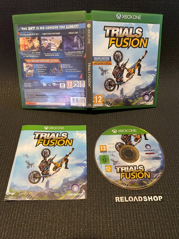 Trials Fusion - Bike Stunts Xbox One (käytetty) CIB