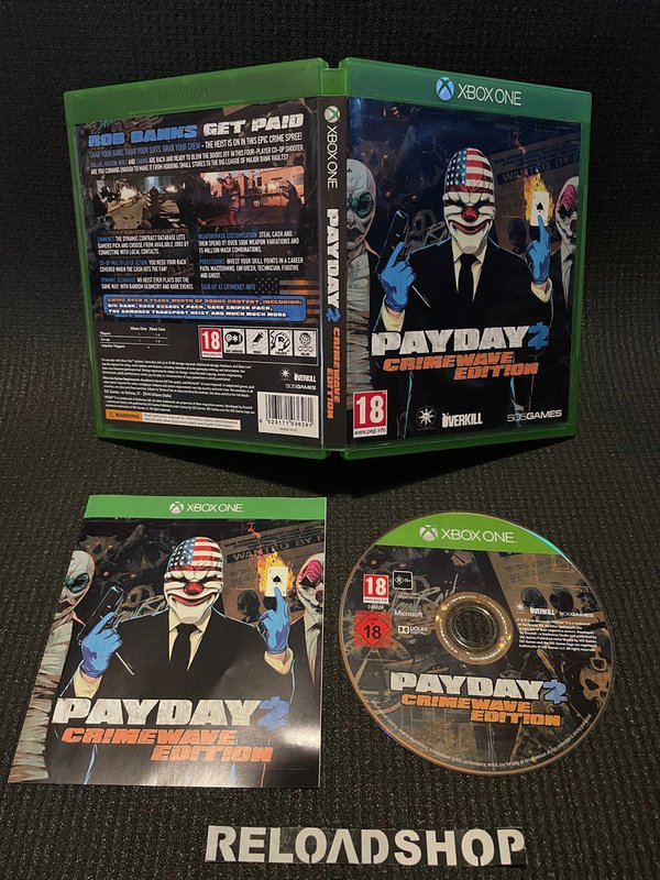 PayDay 2 Crimewave Edition Xbox One (käytetty)