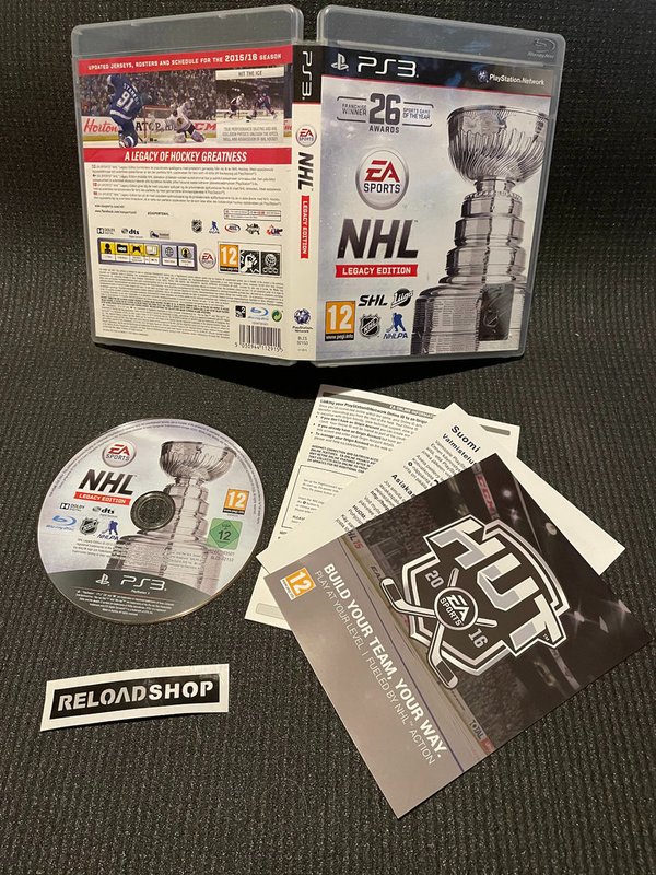 NHL Legacy Edition - Nordic PS3 (käytetty) CiB
