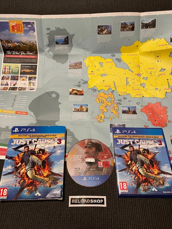 Just Cause 3 Special Pack PS4 (käytetty)
