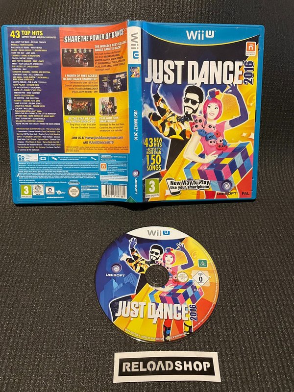 Just Dance 2016 Wii U (käytetty)