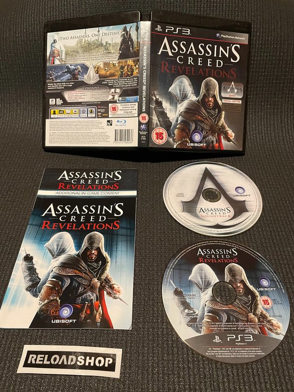 Assassin’s Creed Revelations Special Edition PS3 (käytetty) CiB