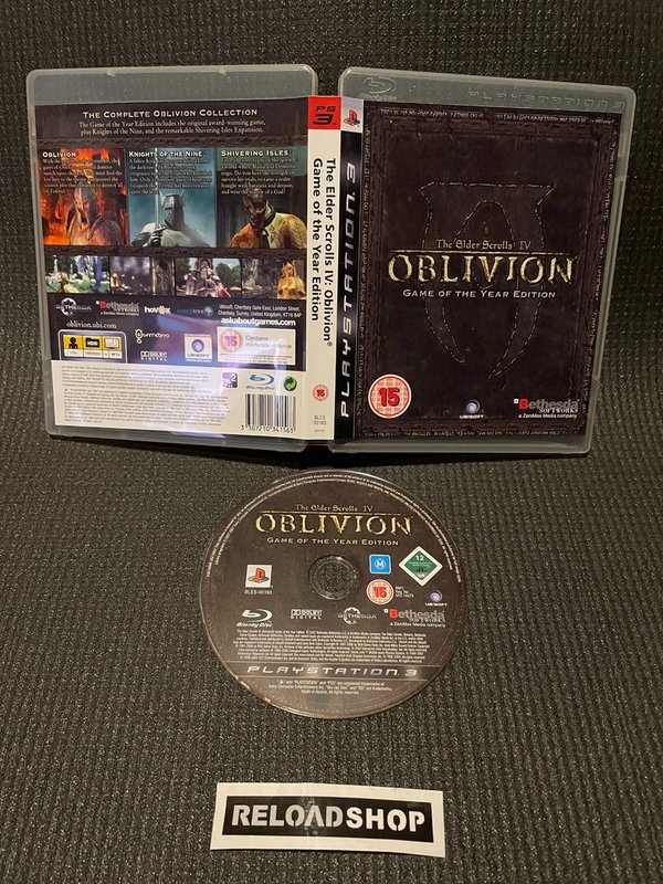 The Elder Scrolls IV Oblivion Game Of The Year Edition PS3 (käytetty)