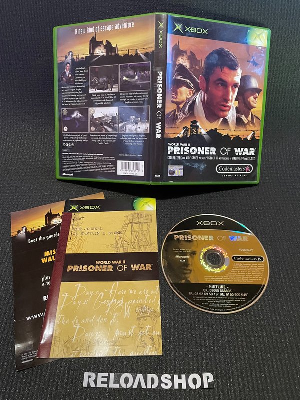 Prisoner of War Xbox (käytetty) CiB