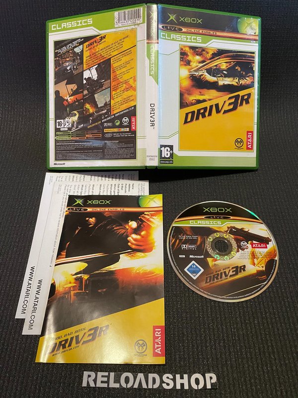 Driver Classics Xbox (käytetty)