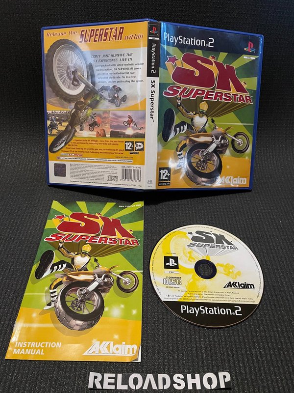SX Superstar PS2 (käytetty) CiB
