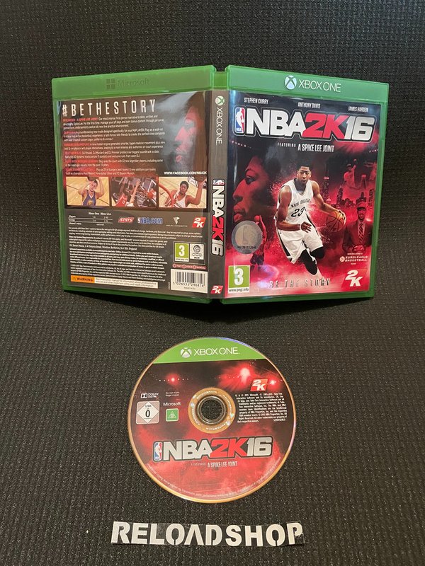 NBA 2K16 Xbox One (käytetty)