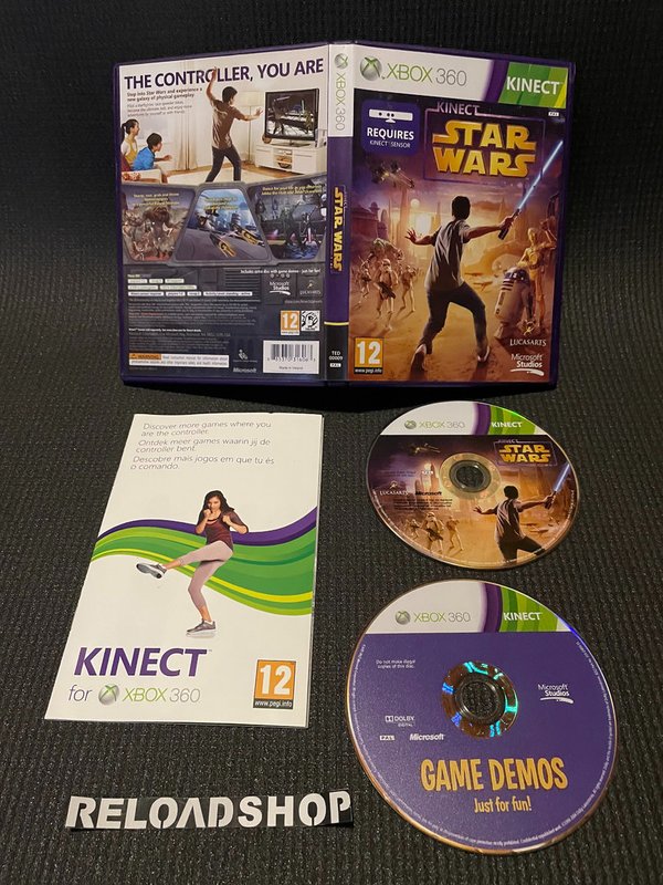 Kinect Star Wars Xbox 360 (käytetty) CiB