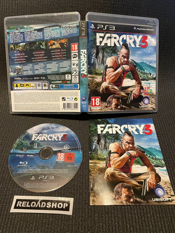 Far Cry 3 - Nordic PS3 (käytetty) CiB