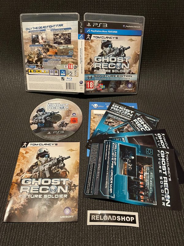 Tom Clancy's Ghost Recon Future Soldier - Signature Edition - Nordic PS3 (käytetty) CiB