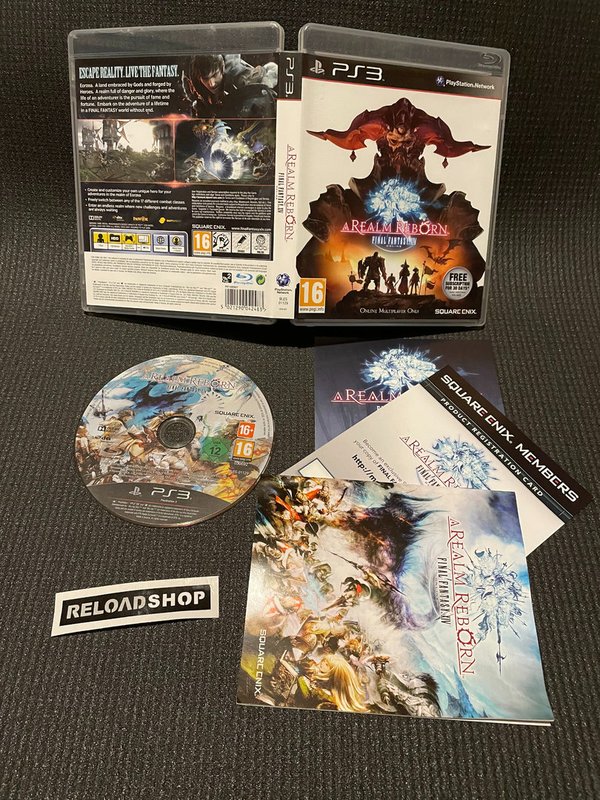 Final Fantasy XIV - A Realm Reborn PS3 (käytetty) CiB