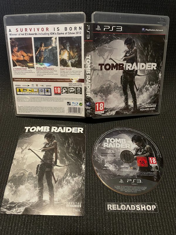 Tomb Raider PS3 (käytetty) CiB