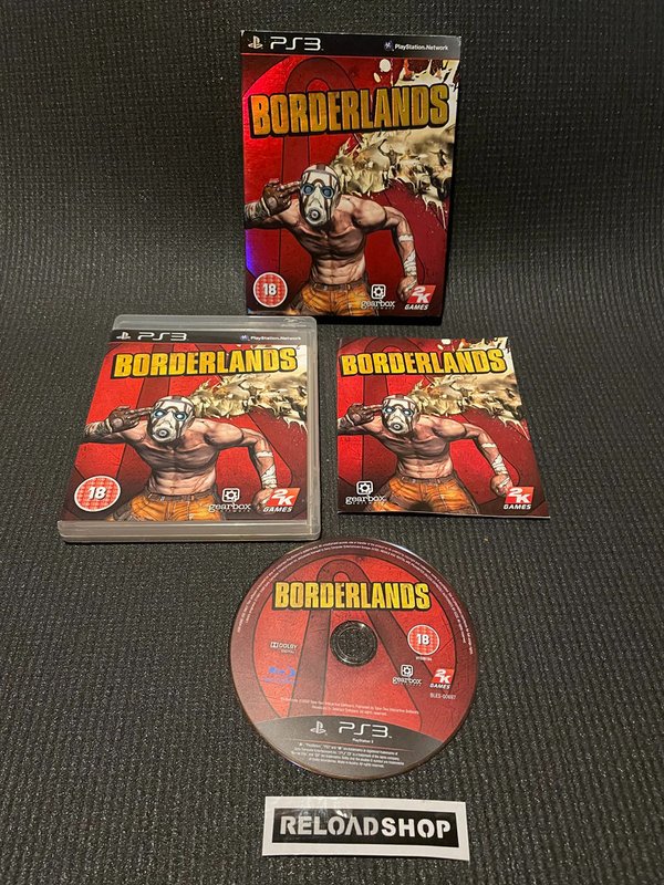 Borderlands + Sleeve PS3 (käytetty) CiB