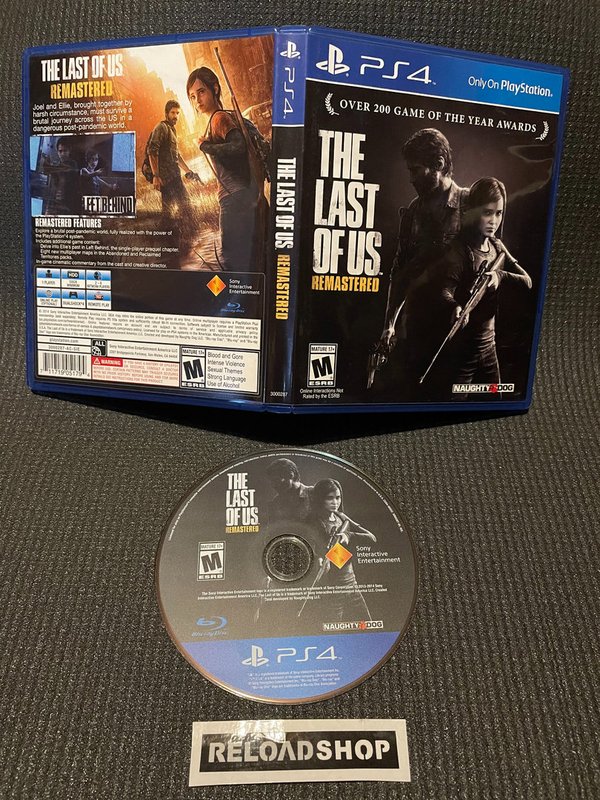 The Last of Us Remastered PS4 (käytetty) - US
