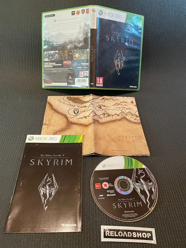 The Elder Scrolls V Skyrim - Nordic Xbox 360 (käytetty) CiB