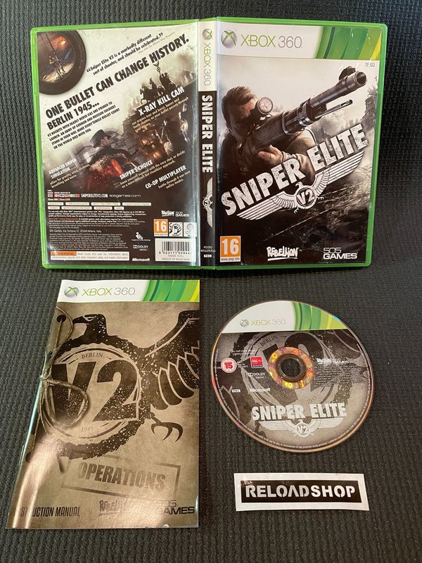 Sniper Elite V2 - Nordic Xbox 360 (käytetty) CiB