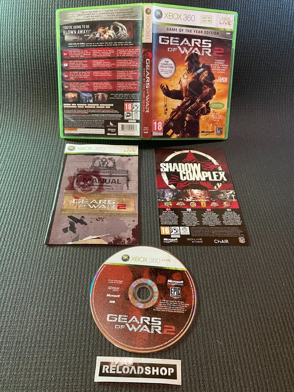 Gears Of War 2 Game Of The Year Edition - Nordic Xbox 360 (käytetty) CiB