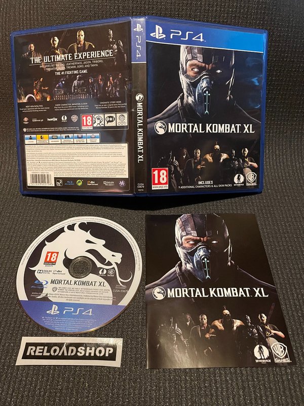 Mortal Kombat XL - Nordic PS4 (käytetty) CIB