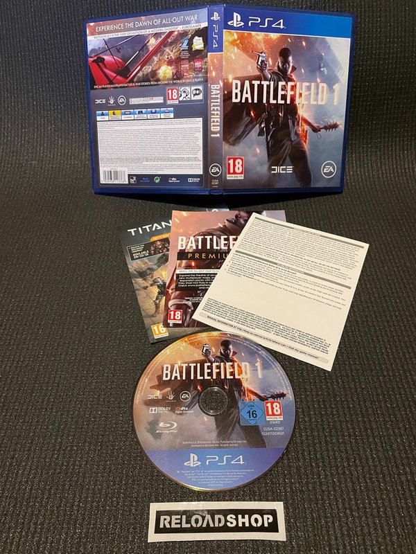 Battlefield 1 - Nordic PS4 (käytetty) - CiB