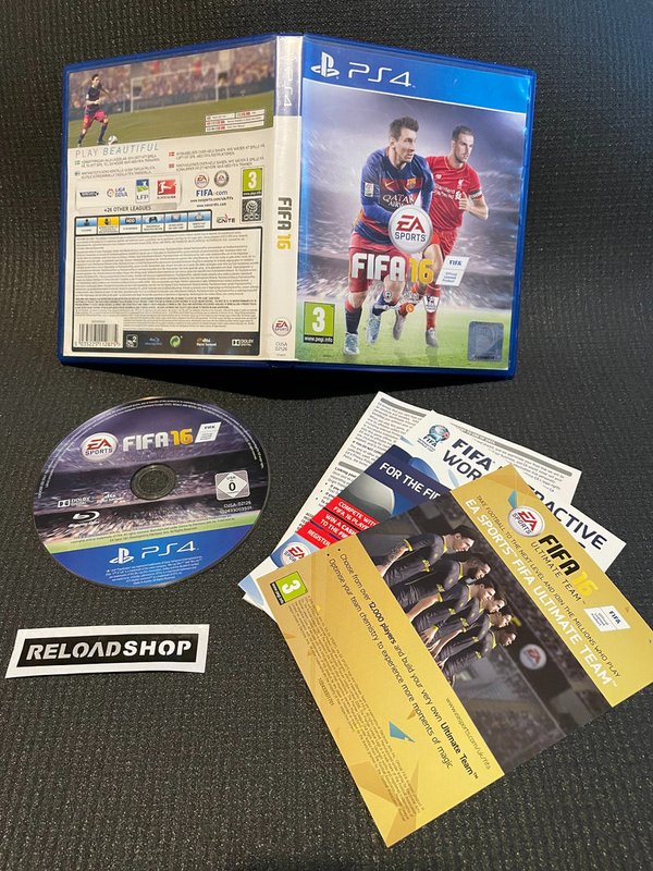 FIFA 16 - Nordic PS4 (käytetty) CIB