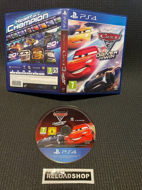 Cars 3 Driven To Win - Nordic PS4 (käytetty)